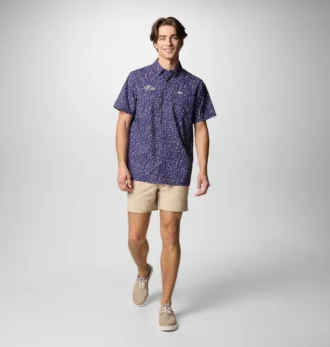 Camisa de manga corta PFG Super Slack Tide™ para hombre – Baltimore Ravens
