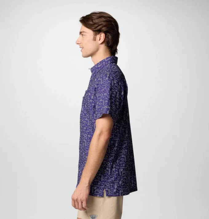 Camisa de manga corta PFG Super Slack Tide™ para hombre – Baltimore Ravens Camisa de manga corta PFG Super Slack Tide™ para hombre – Baltimore Ravens