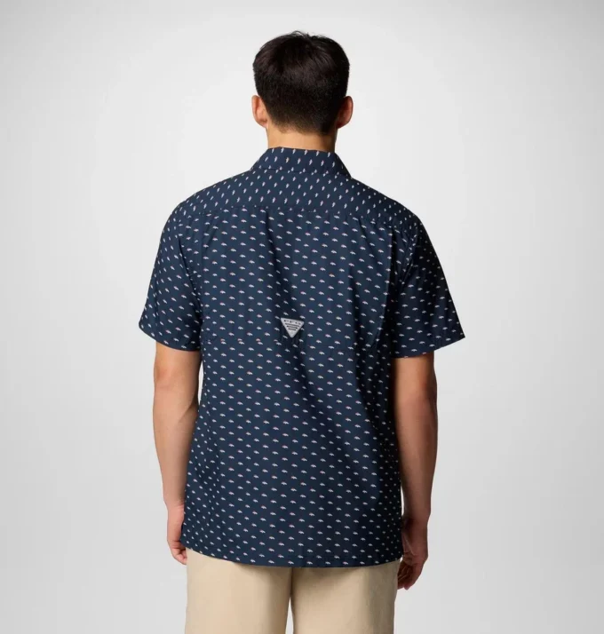 Camisa de manga corta PFG Super Slack Tide™ para hombre – Denver Broncos Camisa de manga corta PFG Super Slack Tide™ para hombre – Denver Broncos