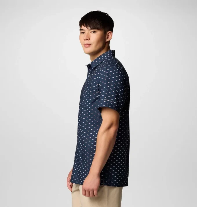 Camisa de manga corta PFG Super Slack Tide™ para hombre – Denver Broncos Camisa de manga corta PFG Super Slack Tide™ para hombre – Denver Broncos