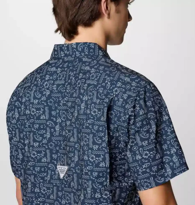 Camisa de manga corta PFG Super Slack Tide™ para hombre – Houston Texans Camisa de manga corta PFG Super Slack Tide™ para hombre – Houston Texans