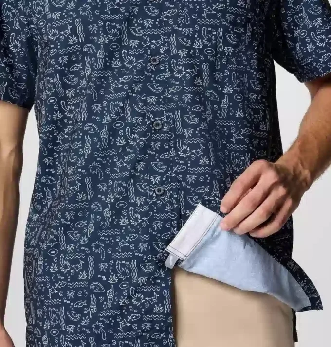 Camisa de manga corta PFG Super Slack Tide™ para hombre – Houston Texans Camisa de manga corta PFG Super Slack Tide™ para hombre – Houston Texans