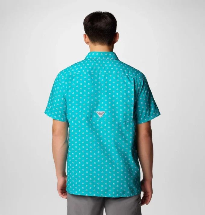 Camisa de manga corta PFG Super Slack Tide™ para hombre – Miami Dolphins Camisa de manga corta PFG Super Slack Tide™ para hombre – Miami Dolphins