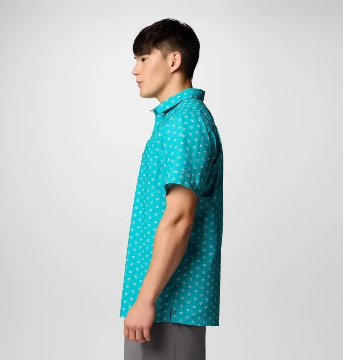 Camisa de manga corta PFG Super Slack Tide™ para hombre – Miami Dolphins Camisa de manga corta PFG Super Slack Tide™ para hombre – Miami Dolphins