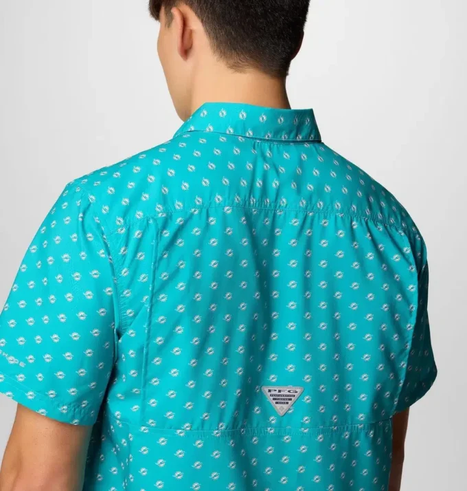Camisa de manga corta PFG Super Slack Tide™ para hombre – Miami Dolphins Camisa de manga corta PFG Super Slack Tide™ para hombre – Miami Dolphins