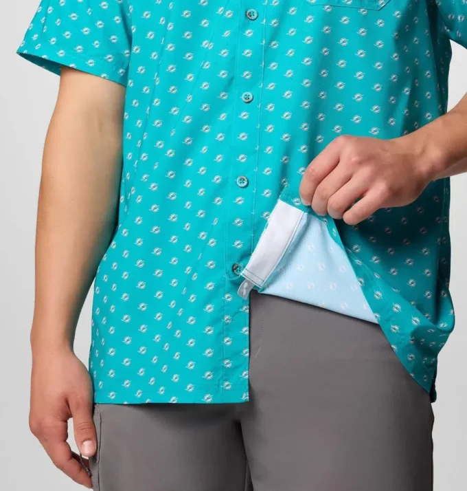 Camisa de manga corta PFG Super Slack Tide™ para hombre – Miami Dolphins Camisa de manga corta PFG Super Slack Tide™ para hombre – Miami Dolphins