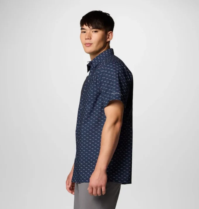 Camisa de manga corta PFG Super Slack Tide™ para hombre – New England Patriots Camisa de manga corta PFG Super Slack Tide™ para hombre – New England Patriots