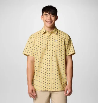 Camisa de manga corta PFG Super Slack Tide™ para hombre – New Orleans Saints