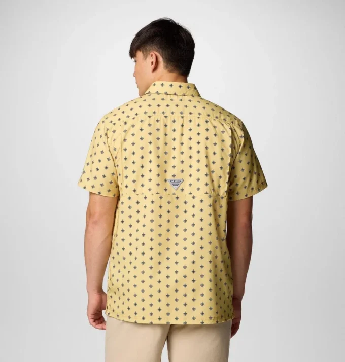 Camisa de manga corta PFG Super Slack Tide™ para hombre – New Orleans Saints Camisa de manga corta PFG Super Slack Tide™ para hombre – New Orleans Saints