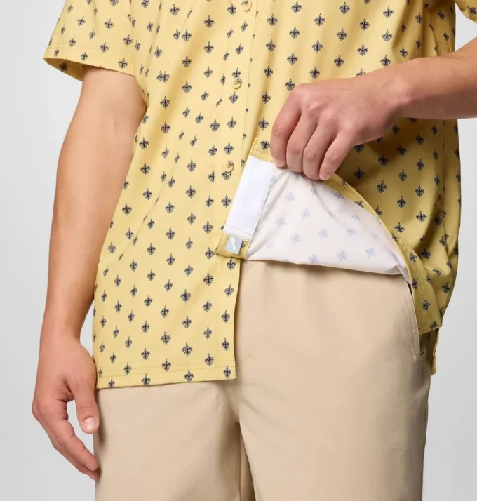 Camisa de manga corta PFG Super Slack Tide™ para hombre – New Orleans Saints Camisa de manga corta PFG Super Slack Tide™ para hombre – New Orleans Saints