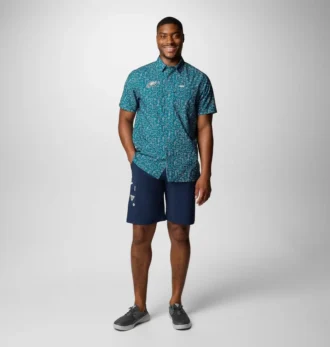 Camisa de manga corta PFG Super Slack Tide™ para hombre – Philadelphia Eagles