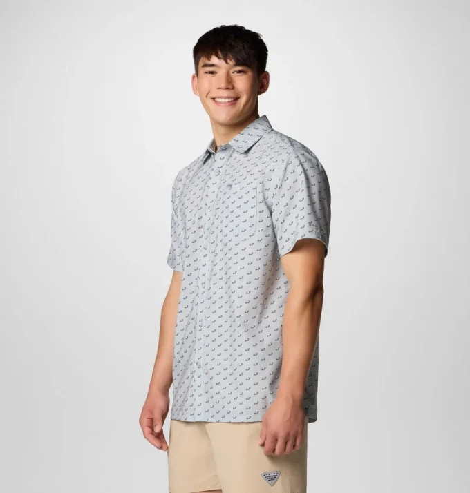Camisa de manga corta PFG Super Slack Tide™ para hombre – Philadelphia Eagles Camisa de manga corta PFG Super Slack Tide™ para hombre – Philadelphia Eagles