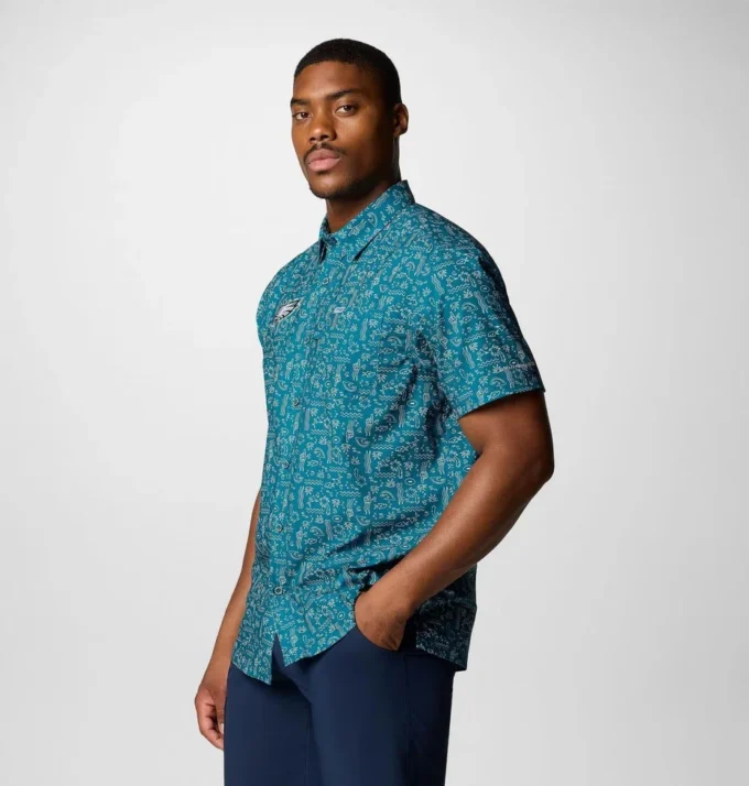 Camisa de manga corta PFG Super Slack Tide™ para hombre – Philadelphia Eagles Camisa de manga corta PFG Super Slack Tide™ para hombre – Philadelphia Eagles