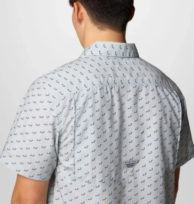 Camisa de manga corta PFG Super Slack Tide™ para hombre – Philadelphia Eagles Camisa de manga corta PFG Super Slack Tide™ para hombre – Philadelphia Eagles