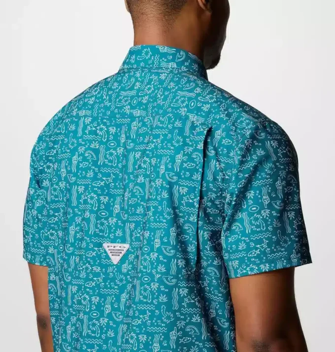 Camisa de manga corta PFG Super Slack Tide™ para hombre – Philadelphia Eagles Camisa de manga corta PFG Super Slack Tide™ para hombre – Philadelphia Eagles