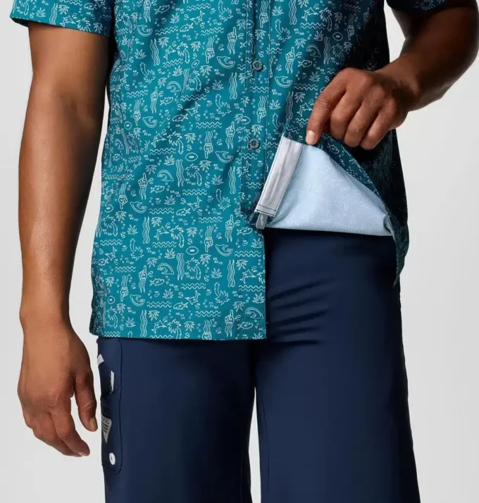 Camisa de manga corta PFG Super Slack Tide™ para hombre – Philadelphia Eagles Camisa de manga corta PFG Super Slack Tide™ para hombre – Philadelphia Eagles
