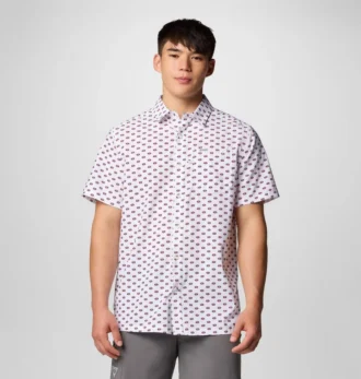 Camisa de manga corta PFG Super Slack Tide™ para hombre – San Francisco 49ers