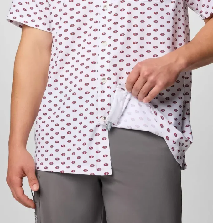 Camisa de manga corta PFG Super Slack Tide™ para hombre – San Francisco 49ers Camisa de manga corta PFG Super Slack Tide™ para hombre – San Francisco 49ers