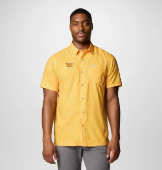 Camisa de manga corta PFG Super Slack Tide™ para hombre – Washington Commanders