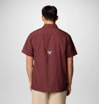Camisa de manga corta PFG Super Slack Tide™ para hombre – Washington Commanders
