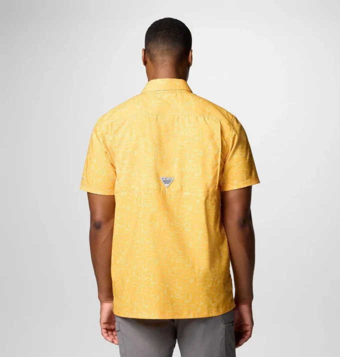 Camisa de manga corta PFG Super Slack Tide™ para hombre – Washington Commanders
