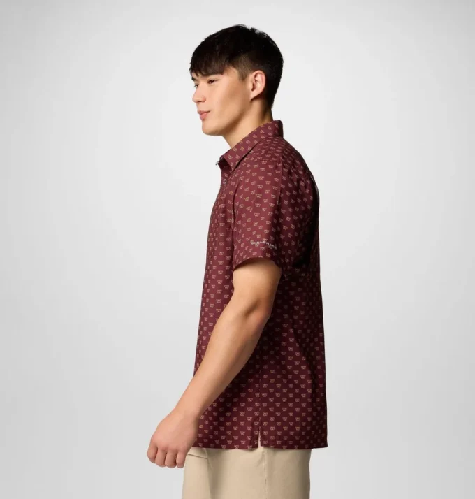 Camisa de manga corta PFG Super Slack Tide™ para hombre – Washington Commanders