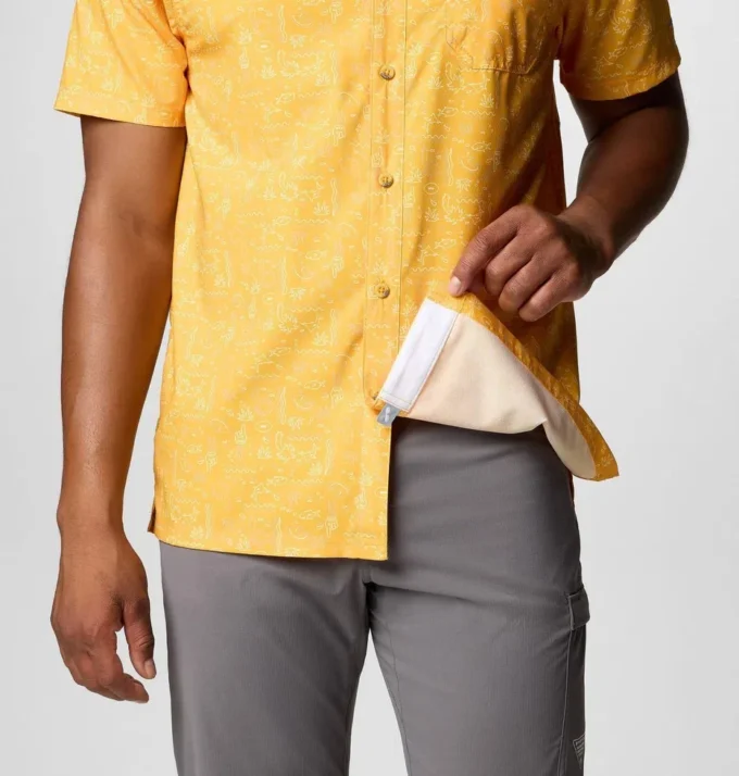 Camisa de manga corta PFG Super Slack Tide™ para hombre – Washington Commanders