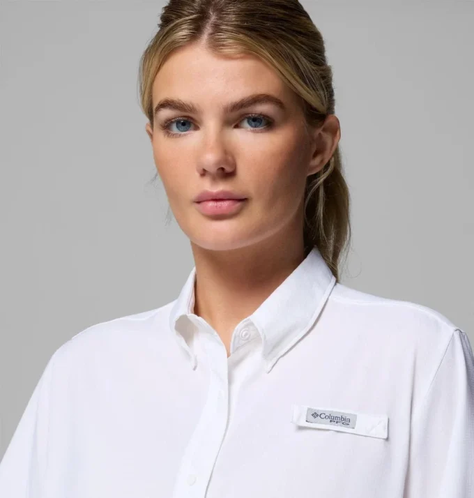 Camisa de manga corta PFG Tamiami™ II para mujer