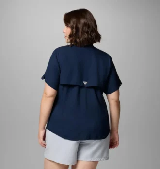 Camisa de manga corta PFG Tamiami™ II para mujer – Talla grande