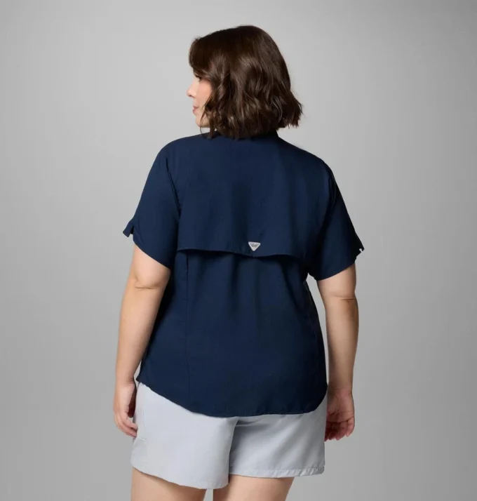 Camisa de manga corta PFG Tamiami™ II para mujer – Talla grande
