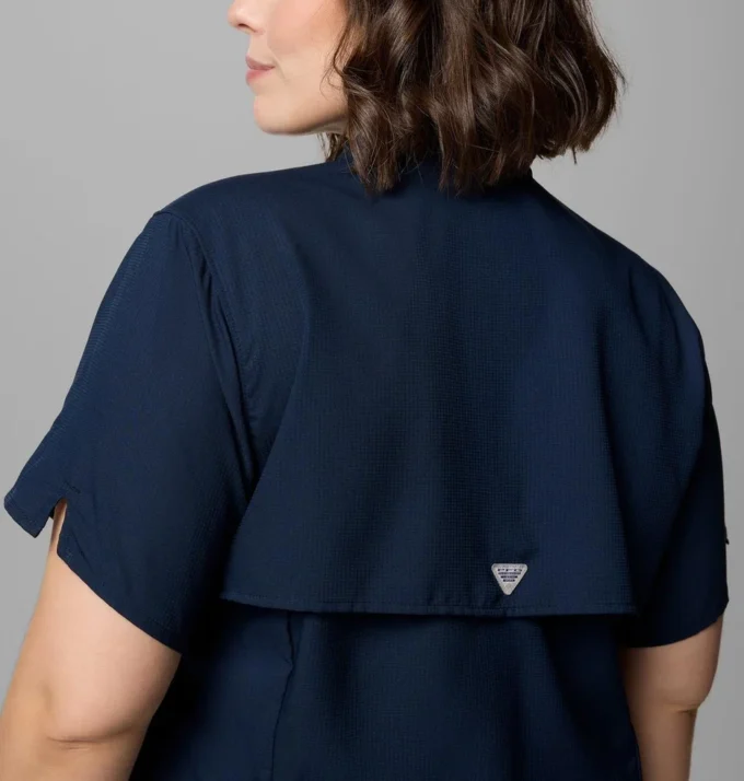 Camisa de manga corta PFG Tamiami™ II para mujer – Talla grande