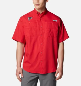 Camisa de manga corta PFG Tamiami™ para hombre – Atlanta Falcons