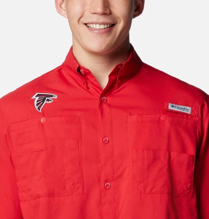 Camisa de manga corta PFG Tamiami™ para hombre – Atlanta Falcons Camisa de manga corta PFG Tamiami™ para hombre – Atlanta Falcons