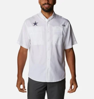 Camisa de manga corta PFG Tamiami™ para hombre – Dallas Cowboys
