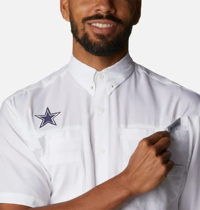Camisa de manga corta PFG Tamiami™ para hombre – Dallas Cowboys