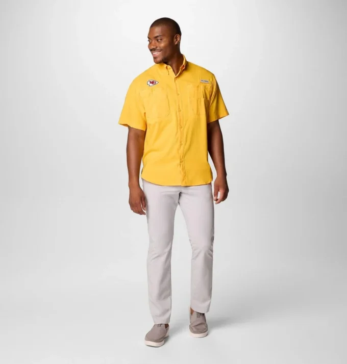 Camisa de manga corta PFG Tamiami™ para hombre – Kansas City Chiefs Camisa de manga corta PFG Tamiami™ para hombre – Kansas City Chiefs