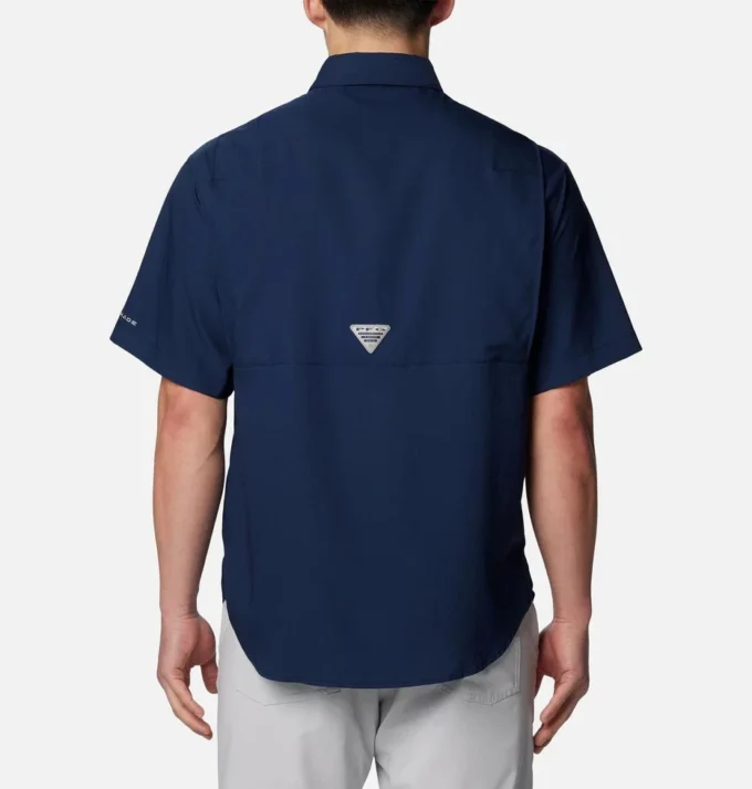 Camisa de manga corta PFG Tamiami™ para hombre – New England Patriots