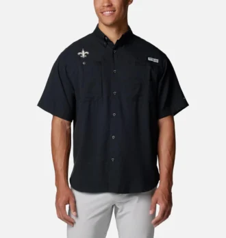 Camisa de manga corta PFG Tamiami™ para hombre – New Orleans Saints