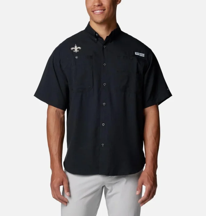 Camisa de manga corta PFG Tamiami™ para hombre – New Orleans Saints Camisa de manga corta PFG Tamiami™ para hombre – New Orleans Saints