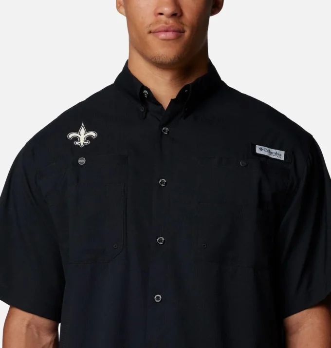 Camisa de manga corta PFG Tamiami™ para hombre – New Orleans Saints Camisa de manga corta PFG Tamiami™ para hombre – New Orleans Saints