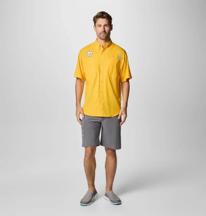Camisa de manga corta PFG Tamiami™ para hombre – Pittsburgh Steelers Camisa de manga corta PFG Tamiami™ para hombre – Pittsburgh Steelers