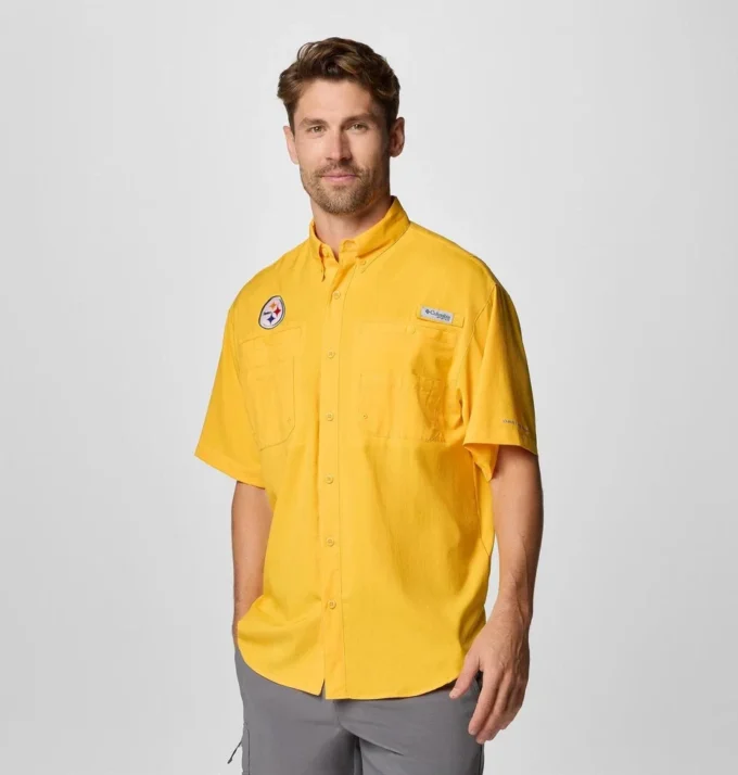 Camisa de manga corta PFG Tamiami™ para hombre – Pittsburgh Steelers Camisa de manga corta PFG Tamiami™ para hombre – Pittsburgh Steelers