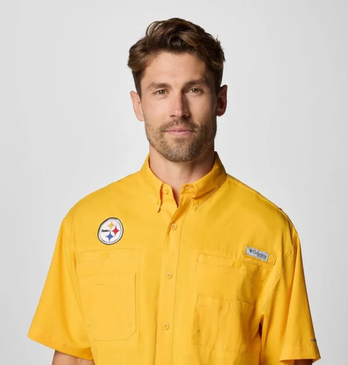 Camisa de manga corta PFG Tamiami™ para hombre – Pittsburgh Steelers Camisa de manga corta PFG Tamiami™ para hombre – Pittsburgh Steelers