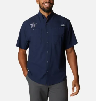 Camisa de manga corta PFG Tamiami™ para hombre – Tall – Dallas Cowboys
