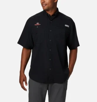 Camisa de manga corta PFG Tamiami™ para hombre – Talla grande – Georgia