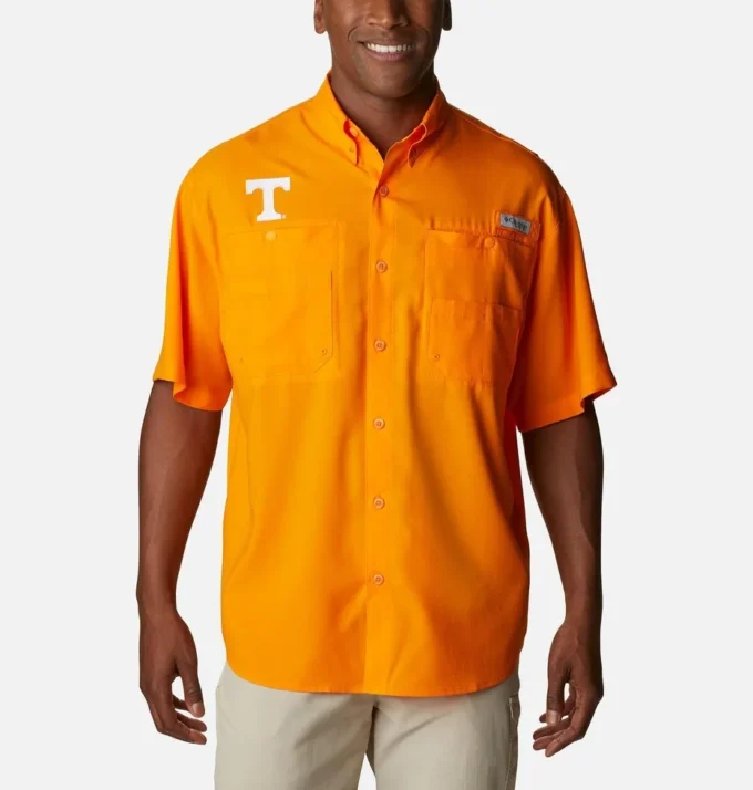 Camisa de manga corta PFG Tamiami™ para hombre, talla grande, Tennessee