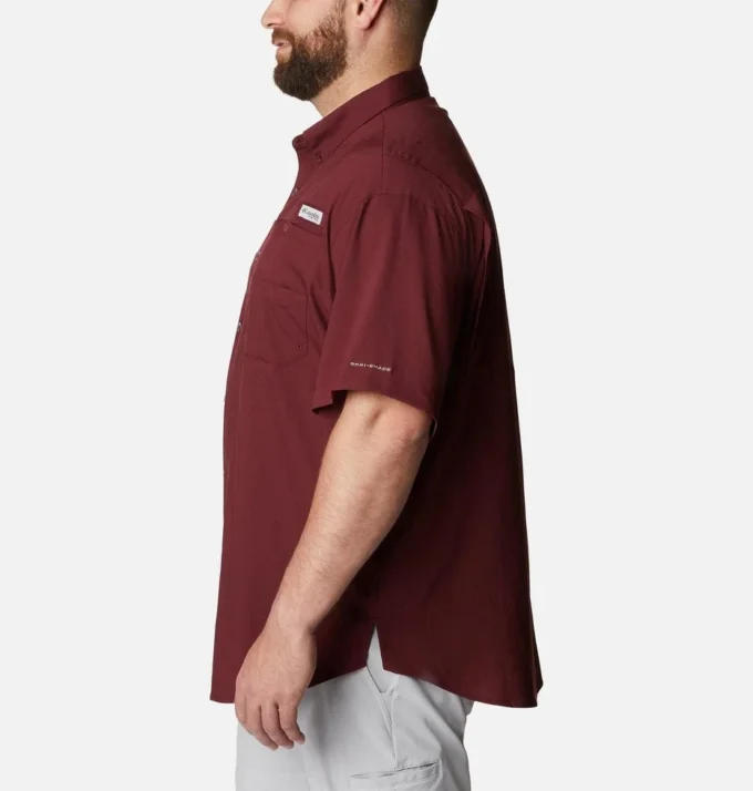 Camisa de manga corta PFG Tamiami™ para hombre – Talla grande – Texas A&M