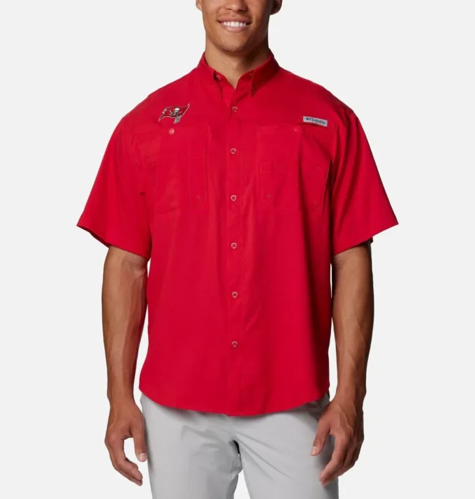 Camisa de manga corta PFG Tamiami™ para hombre – Tampa Bay Buccaneers Camisa de manga corta PFG Tamiami™ para hombre – Tampa Bay Buccaneers