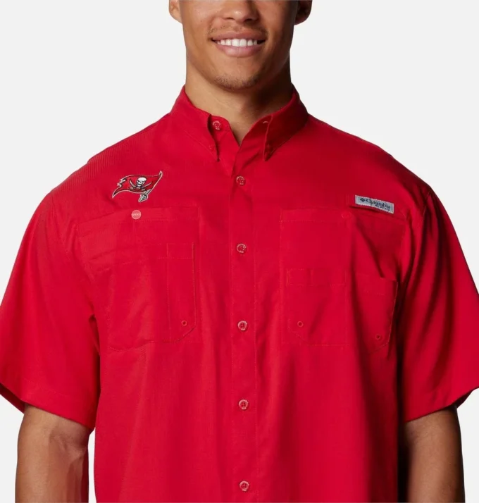 Camisa de manga corta PFG Tamiami™ para hombre – Tampa Bay Buccaneers Camisa de manga corta PFG Tamiami™ para hombre – Tampa Bay Buccaneers