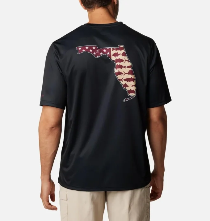 Camisa de manga corta PFG Terminal Tackle™ para hombre – Florida State
